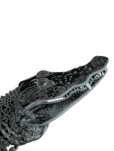 Ally The Alligator Vinyl Car Decal Sticker – Waterproof & UV-Resistant 8"