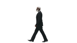 Confident African American Man Vinyl Car Decal Sticker – Waterproof & UV-Resistant 8"