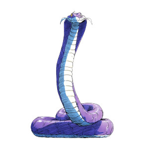 Purple Anime Snake Vinyl Car Decal Sticker – Waterproof & UV-Resistant 8" Purple Anime Snake Vinyl Car Decal Sticker – Waterproof & UV-Resistant 8"