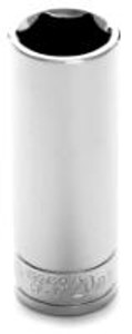 Performance Tool 1/2 Inch Drive 20mm Deep Socket | Metric 6 Point | Vanadium Alloy Steel | Polished Nickel Chrome Plated Performance Tool 1/2 Inch Drive 20mm Deep Socket | Metric 6 Point | Vanadium Alloy Steel | Polished Nickel Chrome Plated