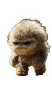 Fluffy Alien Animal Vinyl Car Decal Sticker – Waterproof & UV-Resistant 8"