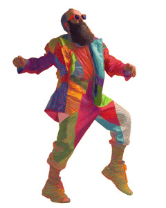 Disco Dancing Marler Vinyl Car Decal Sticker – Waterproof & UV-Resistant 8"