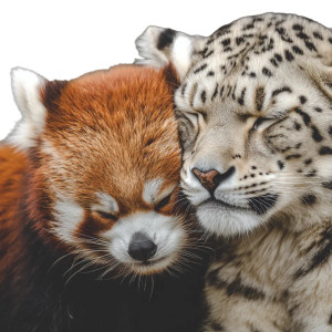 Cuddling Wildlife Vinyl Car Decal Sticker – Waterproof & UV-Resistant 8" Cuddling Wildlife Vinyl Car Decal Sticker – Waterproof & UV-Resistant 8"