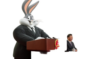 Big Chungus Speech V2 Vinyl Car Decal Sticker – Waterproof & UV-Resistant 8"