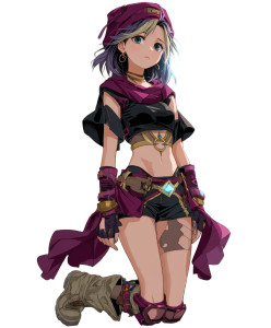 Ecumenopolis Character Vinyl Car Decal Sticker – Waterproof & UV-Resistant 8"