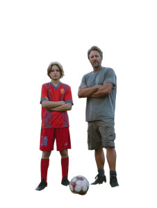 Football Duo Vinyl Car Decal Sticker – Waterproof & UV-Resistant 8"