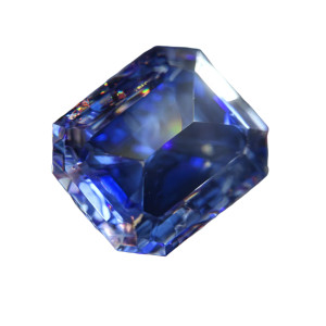 Sapphire Crystal Nebula Vinyl Car Decal Sticker – Waterproof & UV-Resistant 8"