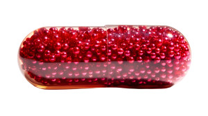 Transparent Refraction Pill Vinyl Car Decal Sticker – Waterproof & UV-Resistant 8"