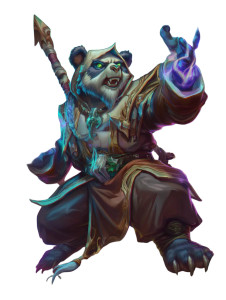 Pandaren Monk Vinyl Car Decal Sticker – Waterproof & UV-Resistant 8"