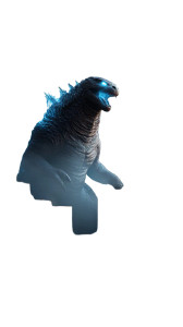 Towering Godzilla Roars Vinyl Car Decal Sticker – Waterproof & UV-Resistant 8"