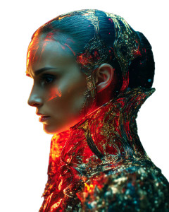 Barok Princess Natalie V2 Vinyl Car Decal Sticker – Waterproof & UV-Resistant 8"