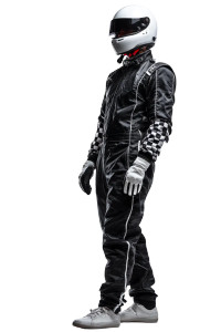 Race Car Driver V2 Vinyl Car Decal Sticker – Waterproof & UV-Resistant 8"