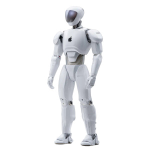 Apple Humanoid Robot Vinyl Car Decal Sticker – Waterproof & UV-Resistant 8"