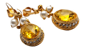 Golden Earrings Vinyl Car Decal Sticker – Waterproof & UV-Resistant 8"