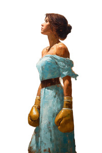 Determined Scientist Boxer V2 Vinyl Car Decal Sticker – Waterproof & UV-Resistant 8"