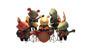 Animal Band Performance Vinyl Car Decal Sticker – Waterproof & UV-Resistant 8"