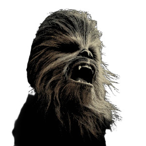 Chewbacca T-Shirt Vinyl Car Decal Sticker – Waterproof & UV-Resistant 8"