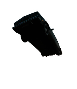 Surreal Burning Car Jump Vinyl Car Decal Sticker – Waterproof & UV-Resistant 8"