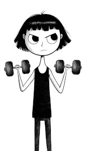 Strength Vinyl Car Decal Sticker – Waterproof & UV-Resistant 8"