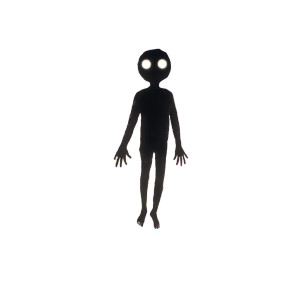 Sleep Paralysis Demon V5 Vinyl Car Decal Sticker – Waterproof & UV-Resistant 8"