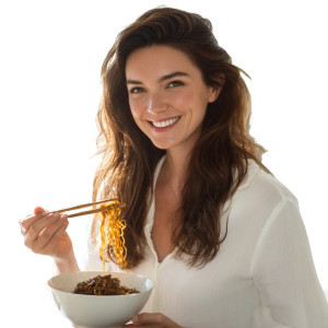 Smiling Woman Eating Noodles Vinyl Car Decal Sticker – Waterproof & UV-Resistant 8" Smiling Woman Eating Noodles Vinyl Car Decal Sticker – Waterproof & UV-Resistant 8"