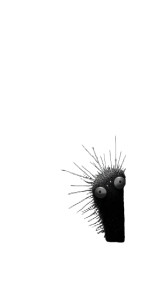 Spikey Creature Vinyl Car Decal Sticker – Waterproof & UV-Resistant 8"