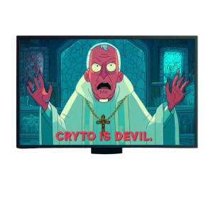 Angry Priest Tv Vinyl Car Decal Sticker – Waterproof & UV-Resistant 8" Angry Priest Tv Vinyl Car Decal Sticker – Waterproof & UV-Resistant 8"