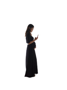Pregnancy Mirror Moment Vinyl Car Decal Sticker – Waterproof & UV-Resistant 8" Pregnancy Mirror Moment Vinyl Car Decal Sticker – Waterproof & UV-Resistant 8"