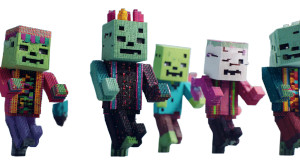 Minecraft Zombie Fashion Vinyl Car Decal Sticker – Waterproof & UV-Resistant 8"