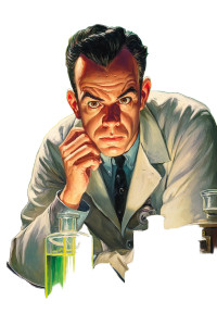 Mad Scientist Lab Vinyl Car Decal Sticker – Waterproof & UV-Resistant 8"