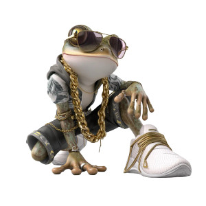 Hip-Hop Frog Dancer Vinyl Car Decal Sticker – Waterproof & UV-Resistant 8" Hip-Hop Frog Dancer Vinyl Car Decal Sticker – Waterproof & UV-Resistant 8"