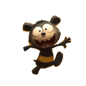 Cheeky Bear Bee Vinyl Car Decal Sticker – Waterproof & UV-Resistant 8" Cheeky Bear Bee Vinyl Car Decal Sticker – Waterproof & UV-Resistant 8"