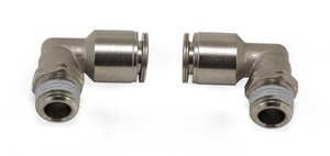 Air Lift High Quality Elbow Adapter Fitting | 90° | 1/8 Inch MNPT to 1/4 Inch Tube Air Lift High Quality Elbow Adapter Fitting | 90° | 1/8 Inch MNPT to 1/4 Inch Tube