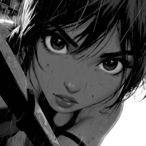 Cyberpunk Manga Girl V2 Vinyl Car Decal Sticker – Waterproof & UV-Resistant 8" Cyberpunk Manga Girl V2 Vinyl Car Decal Sticker – Waterproof & UV-Resistant 8"