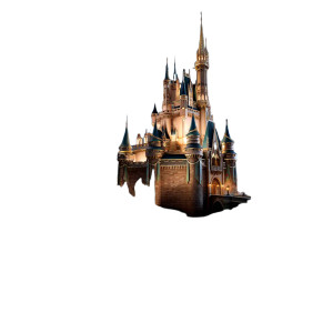 Enchanted Disney Castle Vinyl Car Decal Sticker – Waterproof & UV-Resistant 8"