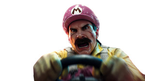 Christian Bale As Wario Vinyl Car Decal Sticker – Waterproof & UV-Resistant 8"