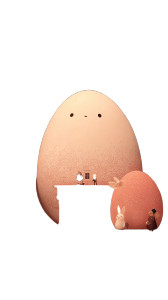 Easter Postcard Vinyl Car Decal Sticker – Waterproof & UV-Resistant 8"