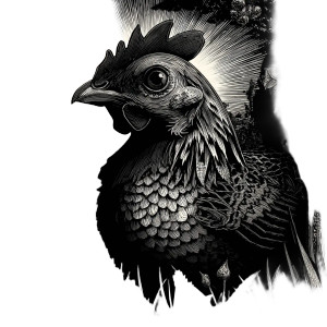 Minecraft Chicken Jockey V2 Vinyl Car Decal Sticker – Waterproof & UV-Resistant 8"