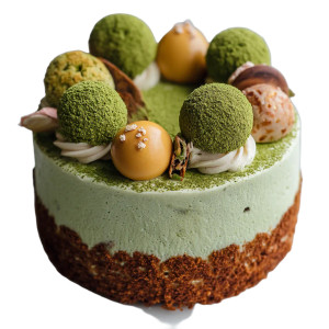Matcha Cake Vinyl Car Decal Sticker – Waterproof & UV-Resistant 8" Matcha Cake Vinyl Car Decal Sticker – Waterproof & UV-Resistant 8"