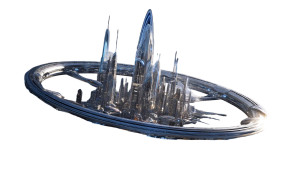 Futuristic Orbital Station Vinyl Car Decal Sticker – Waterproof & UV-Resistant 8" Futuristic Orbital Station Vinyl Car Decal Sticker – Waterproof & UV-Resistant 8"