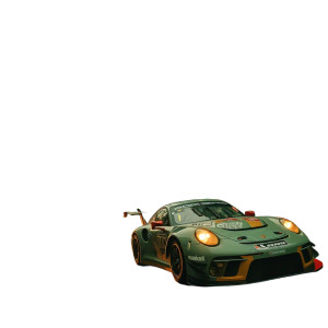 City Sports Car Vinyl Car Decal Sticker – Waterproof & UV-Resistant 8"