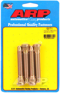 ARP Auto Racing 12mm x 1.5'' Wheel Studs | Made from 8740 Chrome Moly | 200,000 PSI Strength | Cadmium Plated ARP Auto Racing 12mm x 1.5'' Wheel Studs | Made from 8740 Chrome Moly | 200,000 PSI Strength | Cadmium Plated