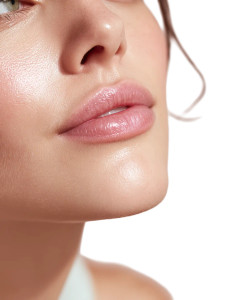 Plump Glossy Lips Vinyl Car Decal Sticker – Waterproof & UV-Resistant 8"