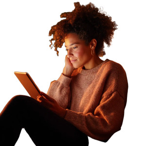 Cozy Tech Moment Vinyl Car Decal Sticker – Waterproof & UV-Resistant 8"