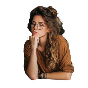 Young Woman Computing Vinyl Car Decal Sticker – Waterproof & UV-Resistant 8" Young Woman Computing Vinyl Car Decal Sticker – Waterproof & UV-Resistant 8"