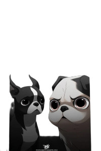 Mia And Noah V2 Vinyl Car Decal Sticker – Waterproof & UV-Resistant 8"