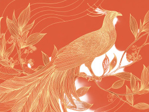 Chinese Phoenix Illustration Vinyl Car Decal Sticker – Waterproof & UV-Resistant 8" Chinese Phoenix Illustration Vinyl Car Decal Sticker – Waterproof & UV-Resistant 8"