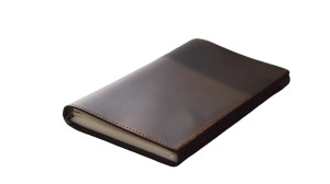 Leather Notebook Vinyl Car Decal Sticker – Waterproof & UV-Resistant 8"