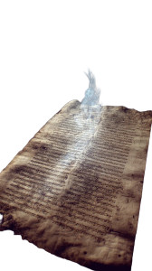 Ethereal Manuscript Glow Vinyl Car Decal Sticker – Waterproof & UV-Resistant 8"