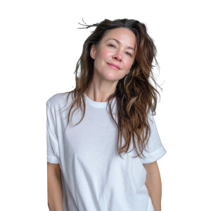 Smiling Woman Portrait V9 Vinyl Car Decal Sticker – Waterproof & UV-Resistant 8"